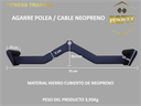 Barra Neopreno 75cm