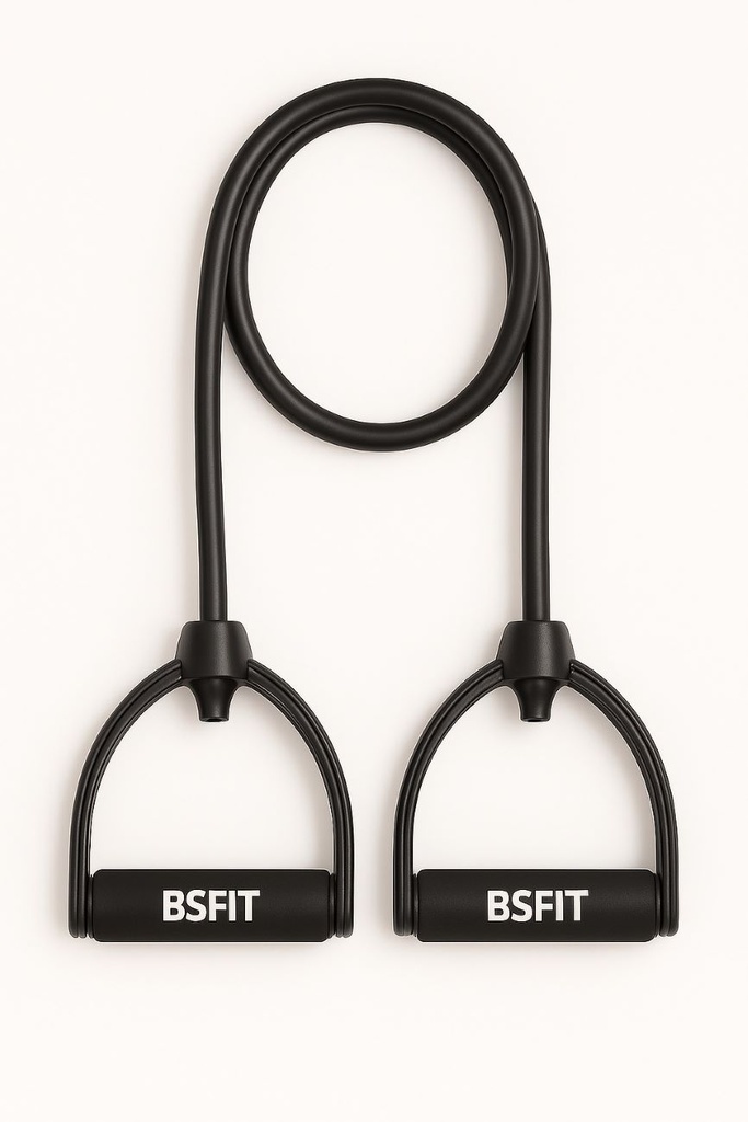 BSFIT Gomas elasticas musculacion de Entrenamiento, Intensidad ALTA Bandas de Resistencia para Fitness Cable, con manijas Yoga BS97610H