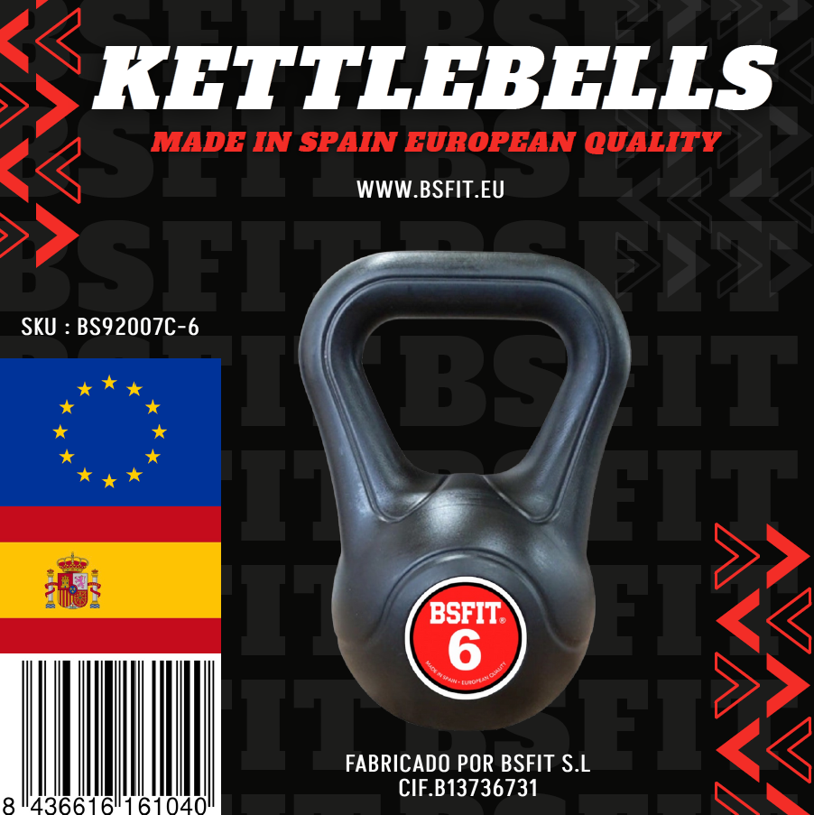 BSFIT Set 4 - 6 - 8 pesas rusas