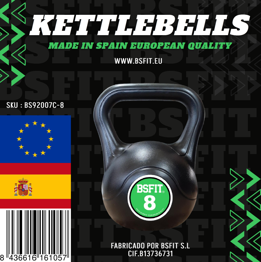 BSFIT Set 4 - 6 - 8 pesas rusas