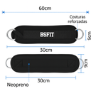 BSFIT accesorio para maquina Tobillera para poleas