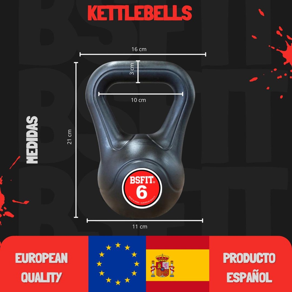 SET DE TODAS LA PESAS RUSAS (SON 8 PESAS DE PESOS DIFERENTES)