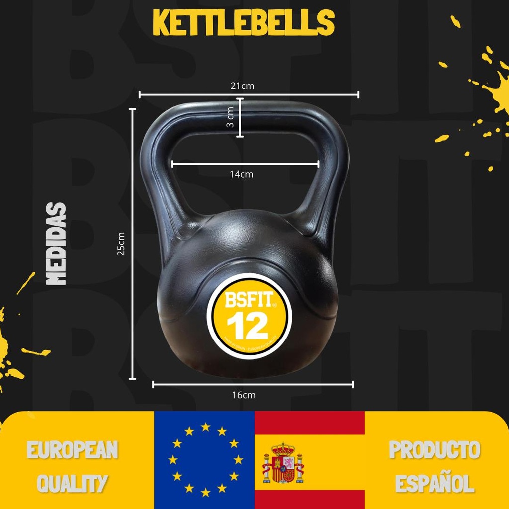 SET DE TODAS LA PESAS RUSAS (SON 8 PESAS DE PESOS DIFERENTES)