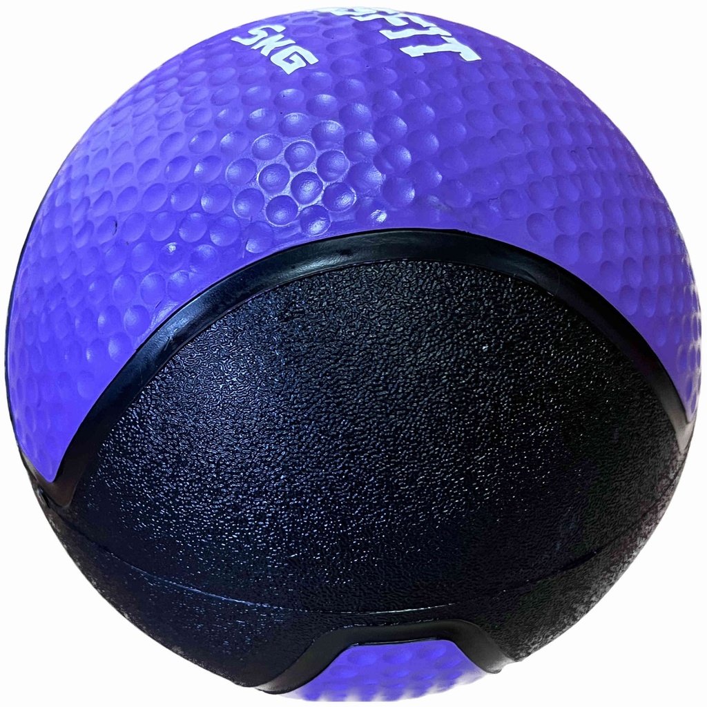 BSFIT Balón Medicinal de Goma Pro – 1 kg Pelota con rebote Medicinal - Balón Antideslizante para Levantamiento