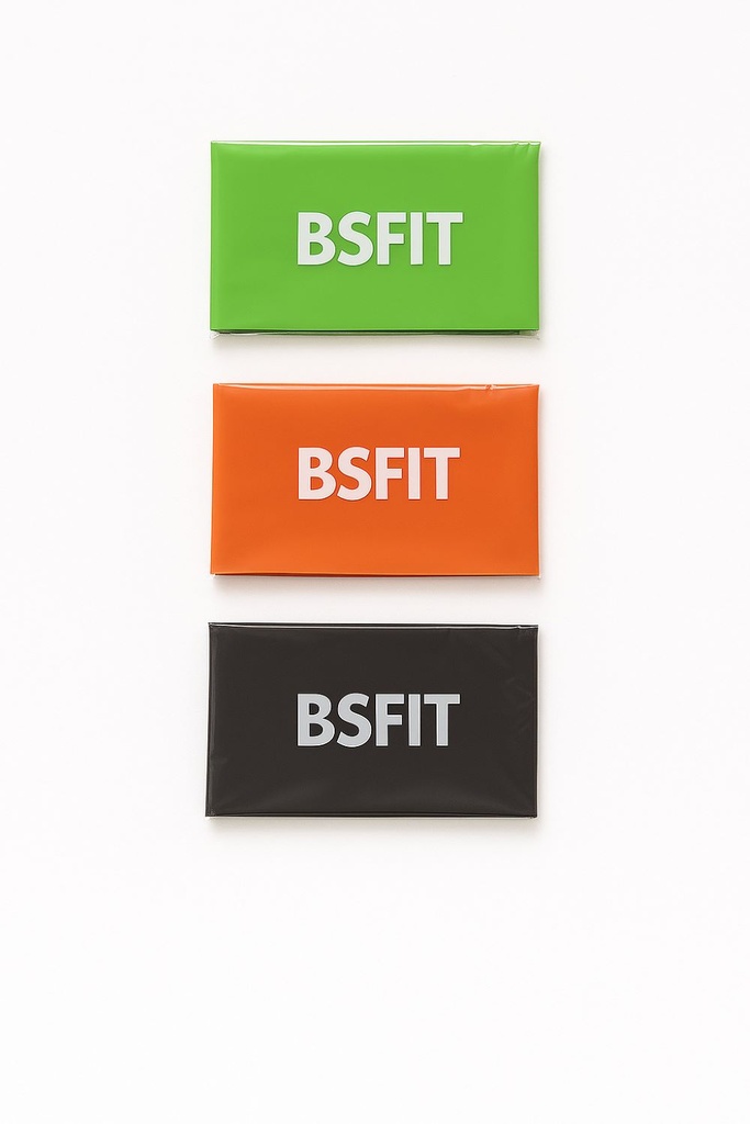 BSFIT Gomas Elasticas Musculacion (3 Unidades), 1.2M/2M Bandas Elasticas 3 Niveles de Resistencia, Fitness