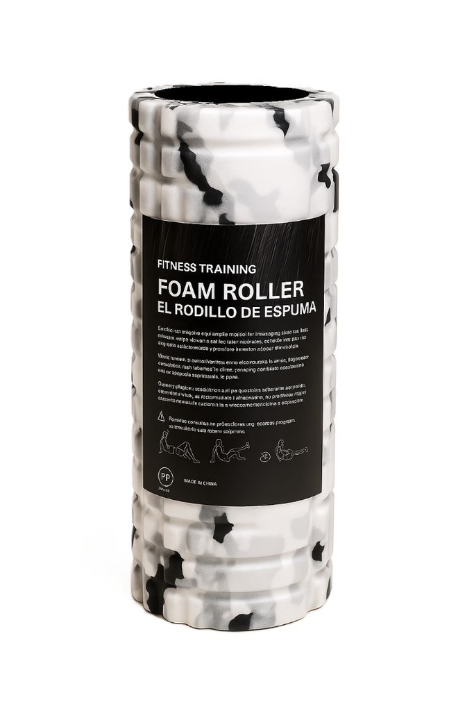 BSFIT Rodillo 34CM para Masaje de espuma Bienestar con el Rollo masaje Pilates Yoga fitness