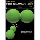 Kit masajes corporal Rodillo 34cm mas doble bola masajes miofaciales