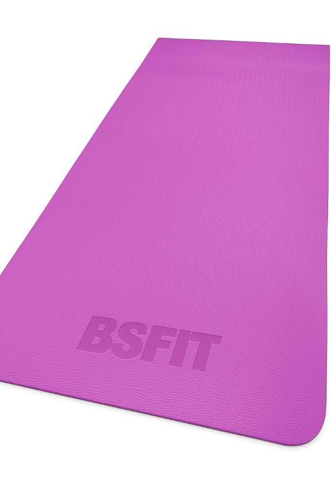 BSFIT Esterilla TPE ecologico 4mm Deporte, Yoga, Pilates, Ejercicios,  Yoga mat, antideslizante