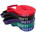 BSFIT: Banda Elástica para Dominadas en Casa, Calistenia y Musculación - Resistencia y Versatilidad para un Entrenamiento, Gomas elasticas musculacion. Gomas Entrenamiento Fuerza
