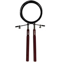 BSFIT Cuerda para Saltar, Cuerda Saltar Comba con Mango Aluminio regulable