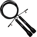BSFIT Cuerda para Saltar, Cuerda Saltar Comba con Mango Plastico boxeo regulable cable acero y rodamientos.