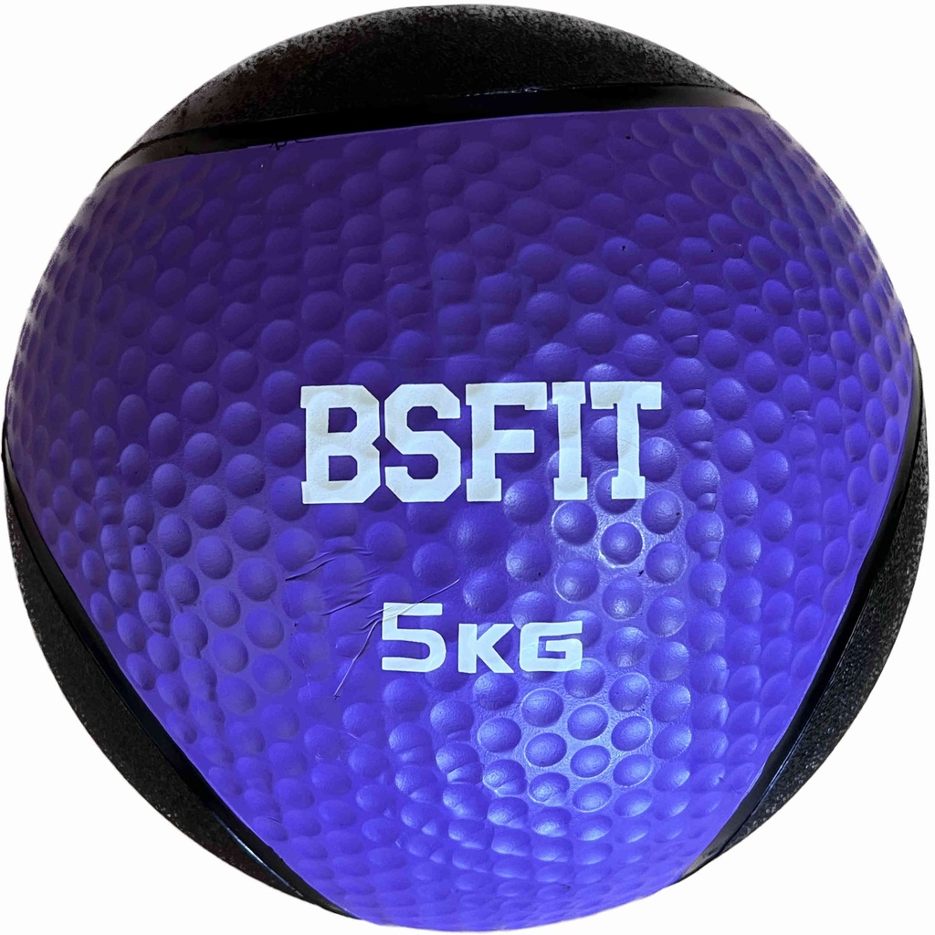 BSFIT Balón Medicinal de caucho Pro – de 1 kg a 10 kg Pelota con rebote Balón Antideslizante