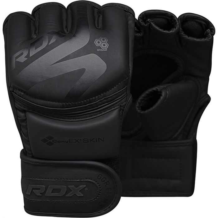 [GGR-F15MB-XL] RDX F15 NOIR MATE GUANTES DE ENTRENAMIENTO MMA (XL)