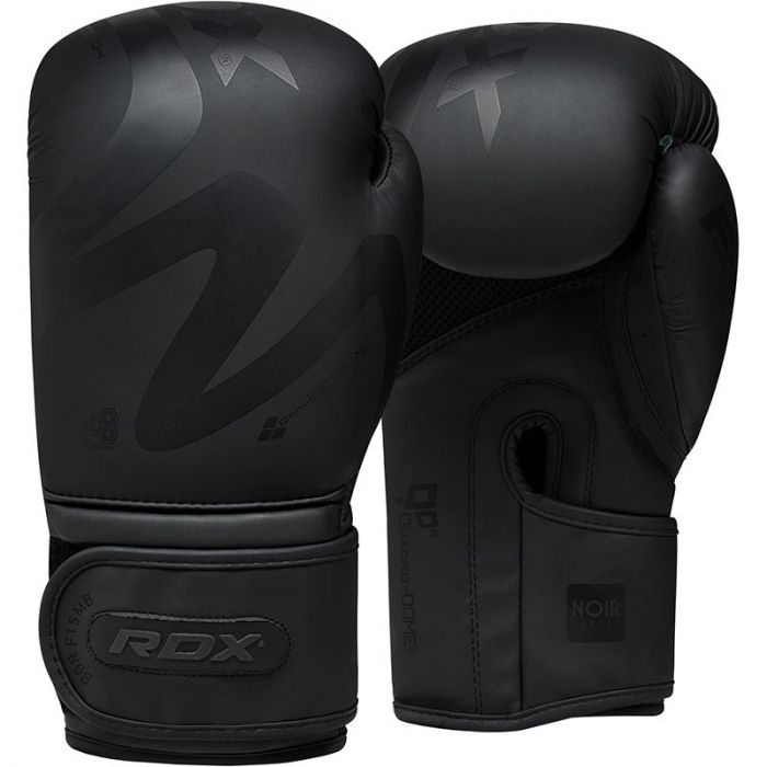 RDX GUANTE BOX BOXEO BOXING GLOVE F15 MATTE BLACK
