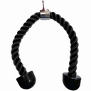 BSFIT Cuerda para triceps y biceps nylon tpe,mango doble antideslizante Polea