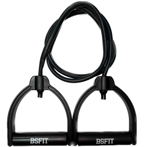 BSFIT Gomas elasticas musculacion de Entrenamiento, Intensidad ALTA Bandas de Resistencia para Fitness Cable, con manijas Yoga BS97610H