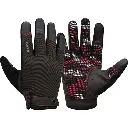 RDX Guantes para el Levantamiento de Pesas, Soporte Adicional elástico y Largo para la muñeca, Agarre Completo en la Palma de la Mano, HIIT Culturismo Ciclismo Entrenamiento para Hombres y Mujeres