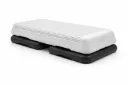 BSFIT Step + 2 Modulos elevación de Aeróbic Plataforma, escalón Banco Fitness Yoga Antideslizante, Carga 250kg