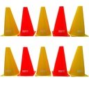 BSFIT CONOS 23CM PVC entrenamiento fútbol coordinación