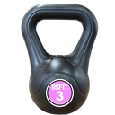 BSFIT® pesas rusas Mancuernas - Kettlebells para Musculación y Entrenamiento de Fuerza - Kettlebel plástico relleno de cemento - Gimnasio en Casa