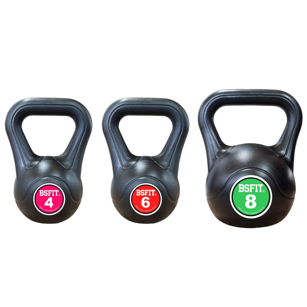 [BS92007C-468] BSFIT Set 4 - 6 - 8 pesas rusas