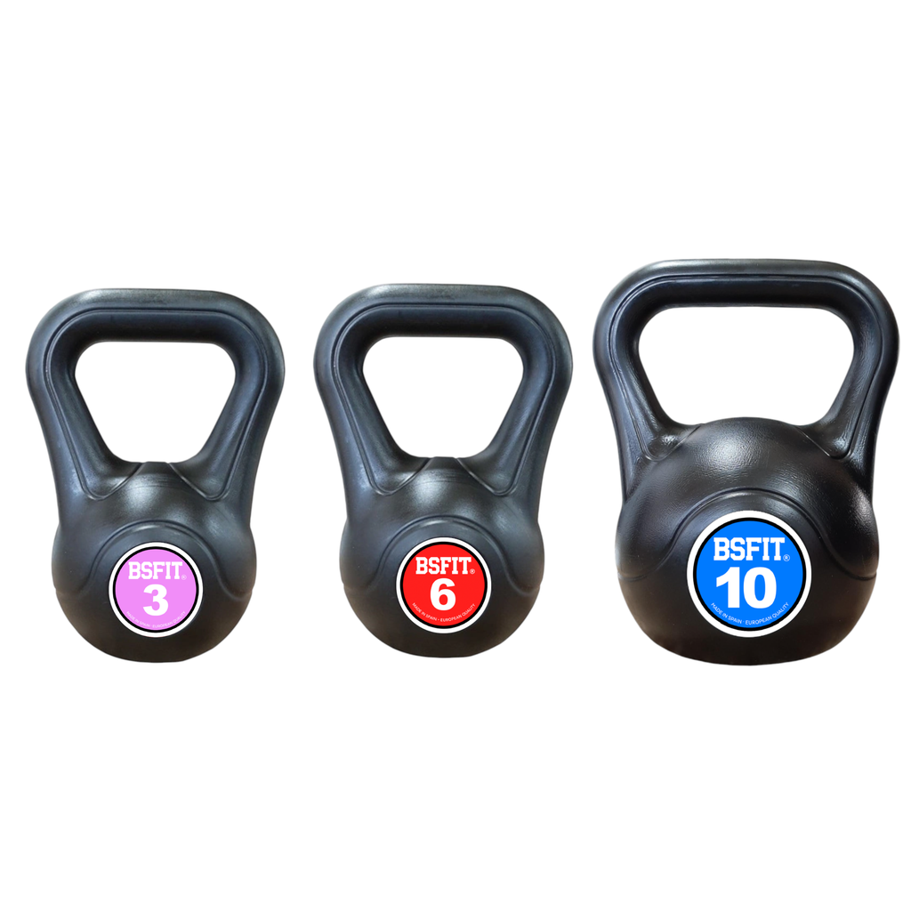 [BS92007C-3610] BSFIT Set 3 - 6 - 10 pesas rusas