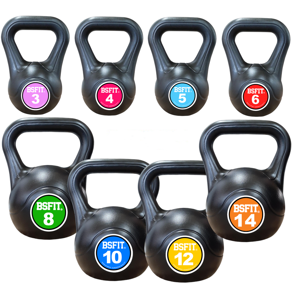 SET DE TODAS LA PESAS RUSAS (SON 8 PESAS DE PESOS DIFERENTES)