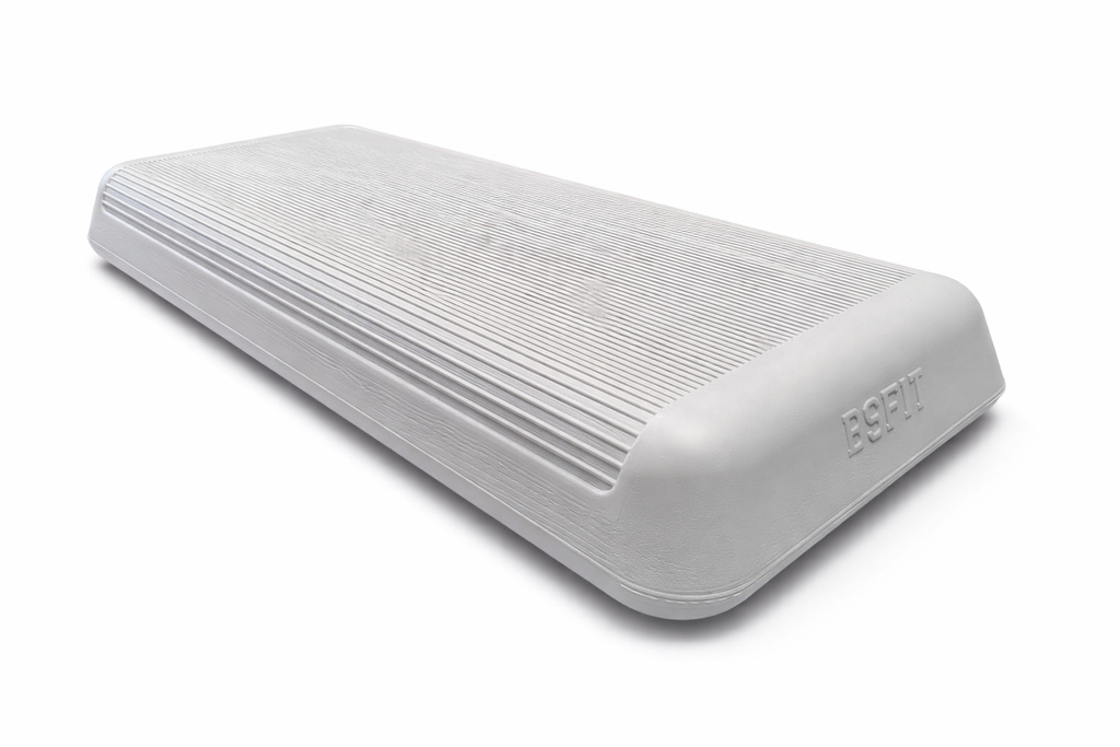 BSFIT Step de Aeróbic Plataforma, escalón Banco Fitness Yoga Antideslizante, Carga 250kg