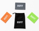 BSFIT Gomas Elasticas Musculacion (3 Unidades), 1.2M/2M Bandas Elasticas 3 Niveles de Resistencia, Fitness
