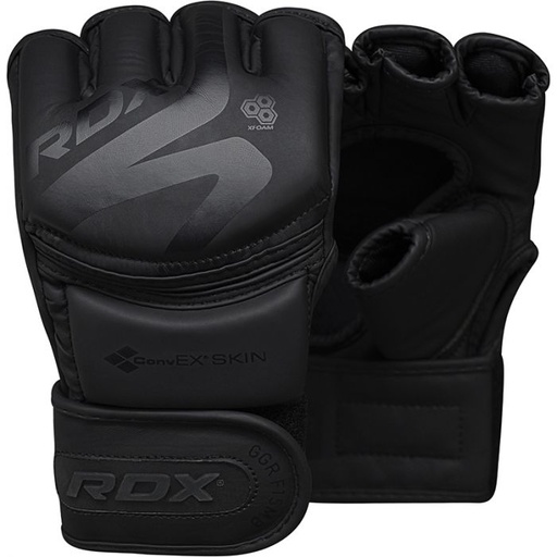 RDX F15 NOIR MATE GUANTES DE ENTRENAMIENTO MMA