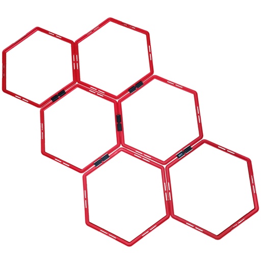 [BS9778] BSFIT ESCALERA ENCASTRABLE HEXAGONAL multicolor 6 hexágonos