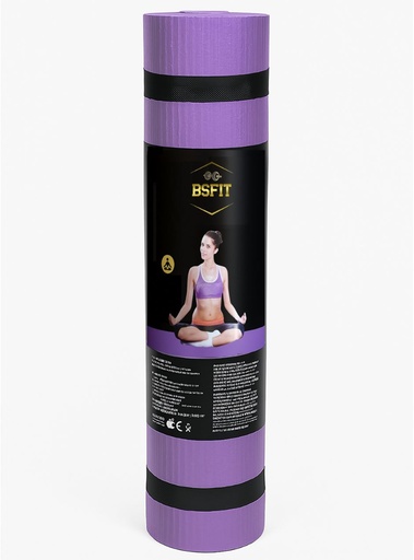 [BS97548-4] BSFIT Esterilla TPE ecologico 4mm Deporte, Yoga, Pilates, Ejercicios,  Yoga mat, antideslizante