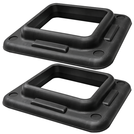 [BS97301-02MOK] BSFIT 2 módulos de elevación compatible con otras marcas p/ Step Aeróbic Plataforma, escalón Banco Fitness Yoga Antideslizante, Carga 250kg