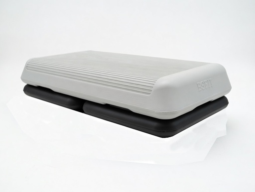 [BS97301-2MOK] BSFIT Step + 2 modulos de Aeróbic Plataforma, escalón Banco Fitness Yoga Antideslizante, Carga 250kg