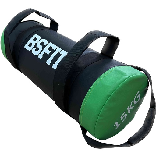 [BS97846-15] BSFIT saco cross 15kg Bolsa de arena para entrenamiento, bolsa de arena para entrenamiento pesado. Sacos de Arena Sandbag.