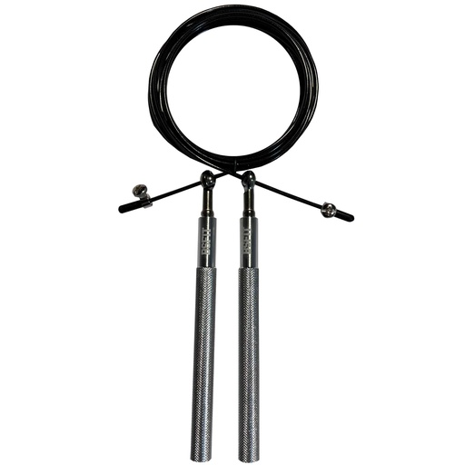 BSFIT Cuerda para Saltar, Cuerda Saltar Comba con Mango Aluminio regulable